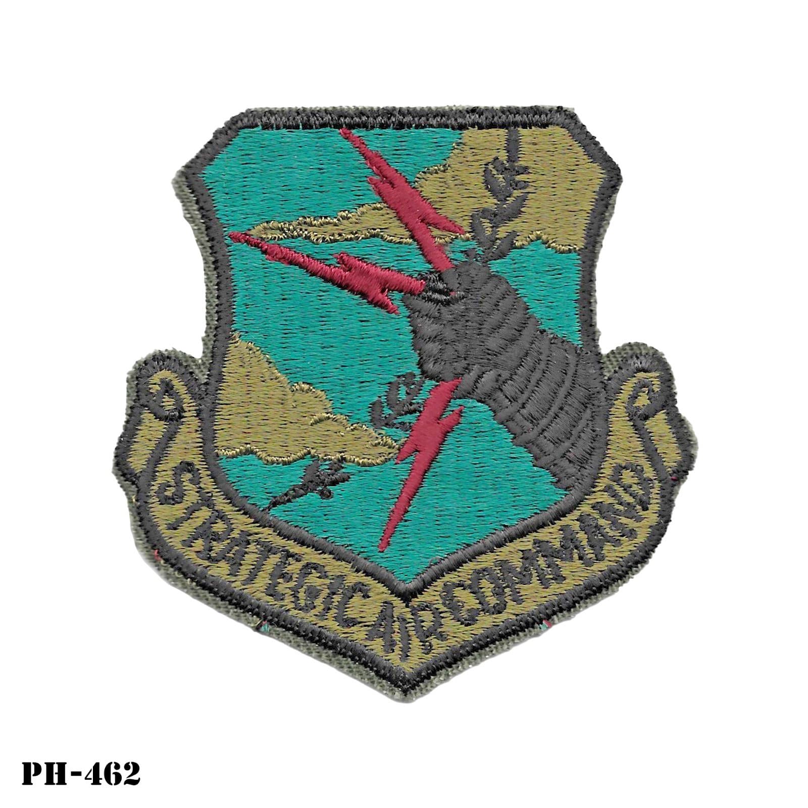 Strategic Air Command ~ SAC ~ US Air Force USAF ~ Vintage Subdued Patch ~ NEW 3