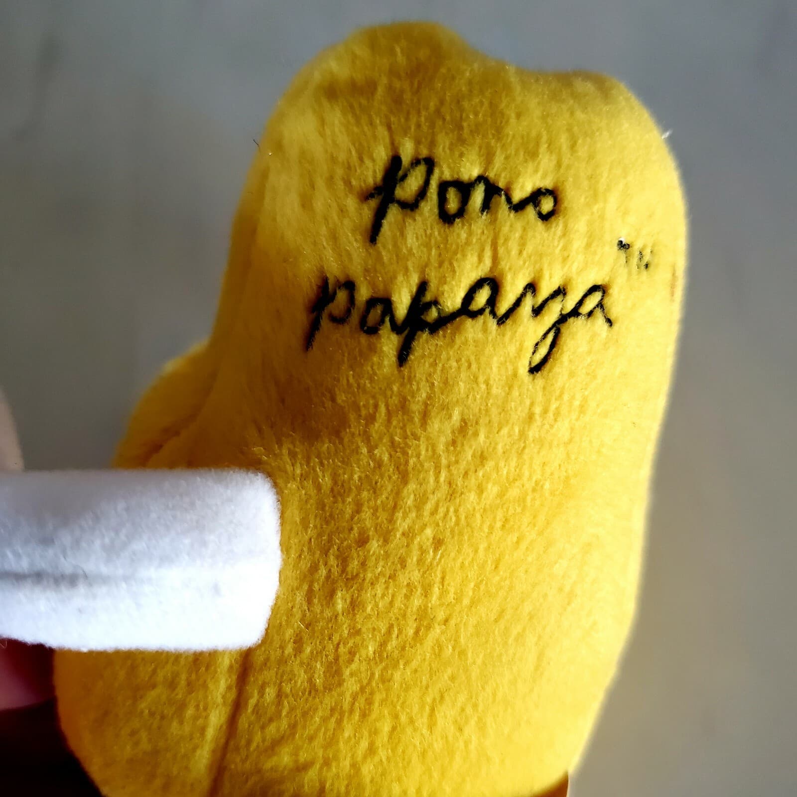 Vintage DOLE - Bobby Banana + Pono Papaya - Advertising Plush Doll Toy Small 3