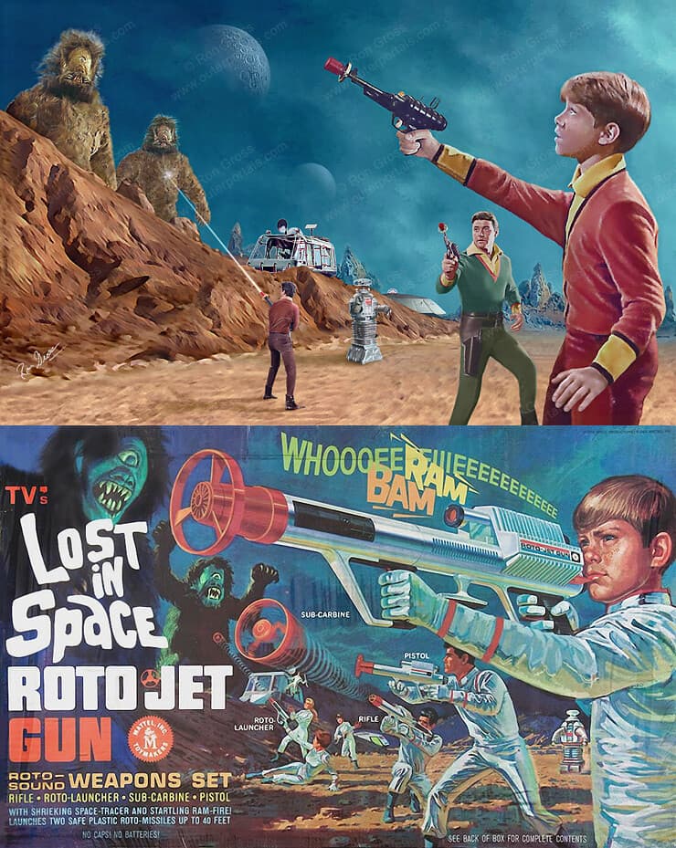 Lost In Space - There Were More Giants in the Earth - Art Print Ron Gross #7 2