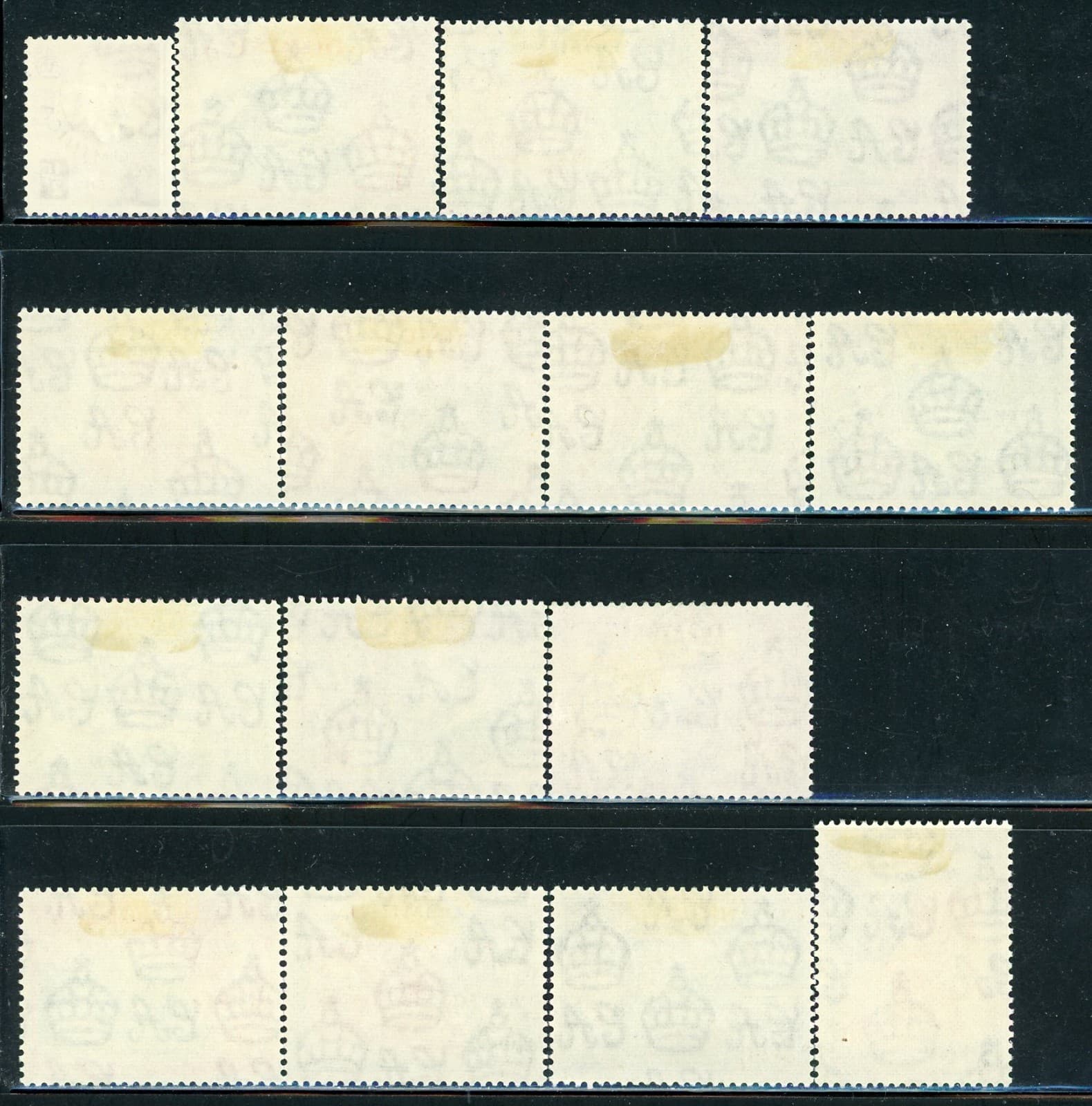 DOMINICA 122-36 SG120-34 MH 1951 KGVI Definitive set of 15 CV$57 2