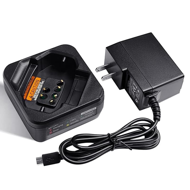 PMPN4469 Battery Charger for Motorola DTR600 DTR700 DTR720 Radio PMNN4578A BT110 2