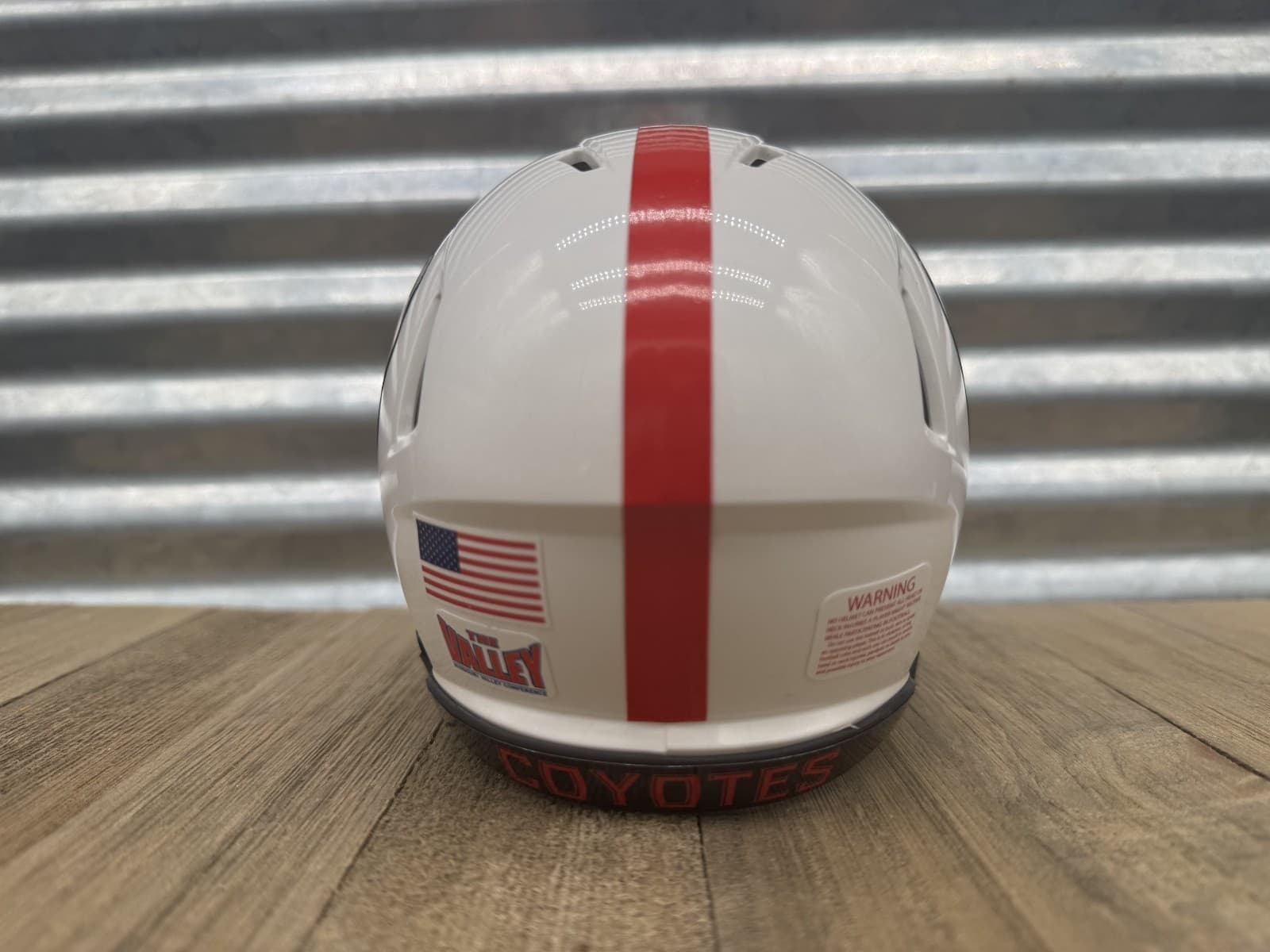 2024 South Dakota Coyotes Speed Mini Helmet 4