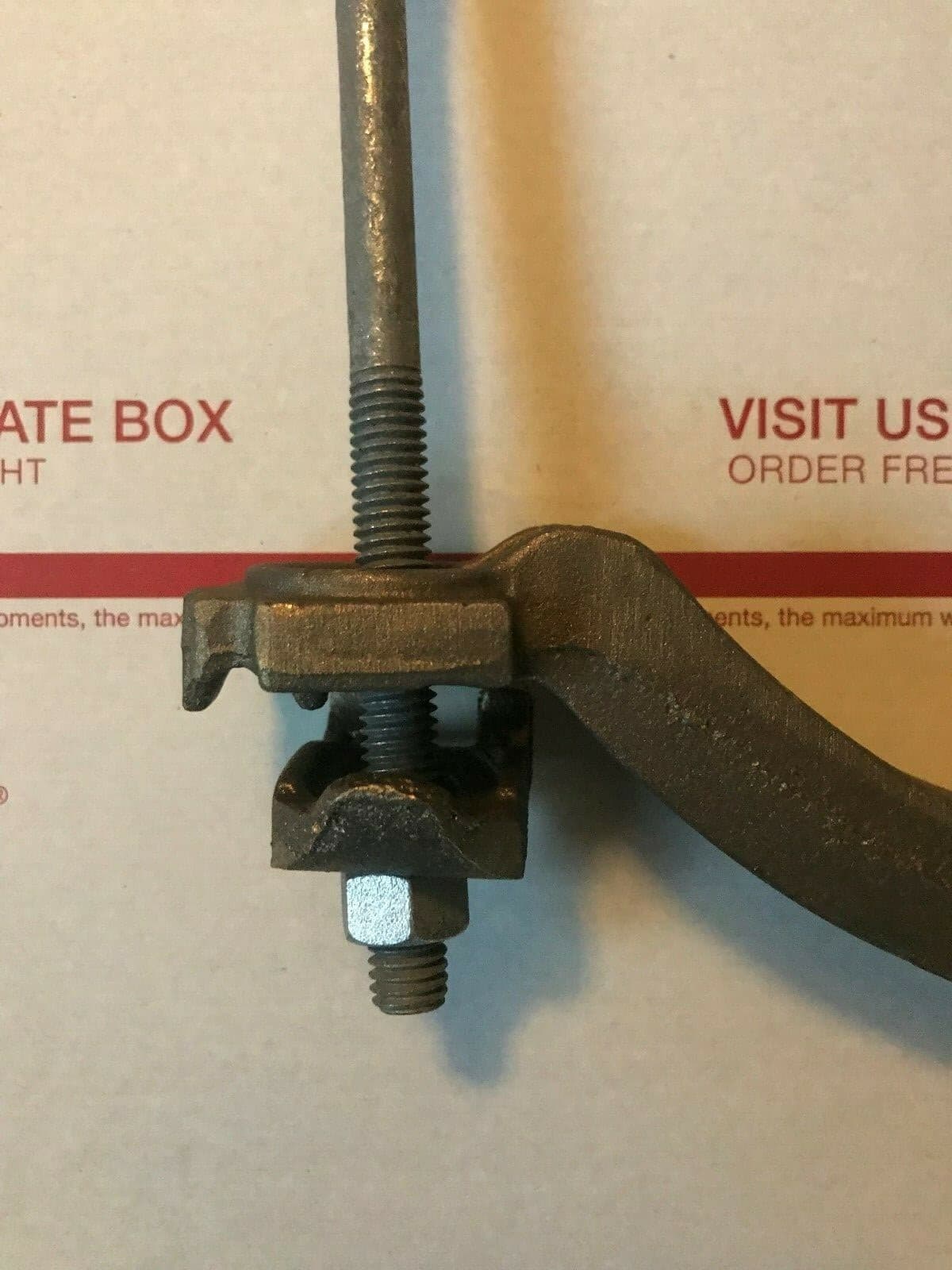 BURNDY Grounding Connector,Mechanical,Cu Alloy, GAR3907 8" pipe clamp 2