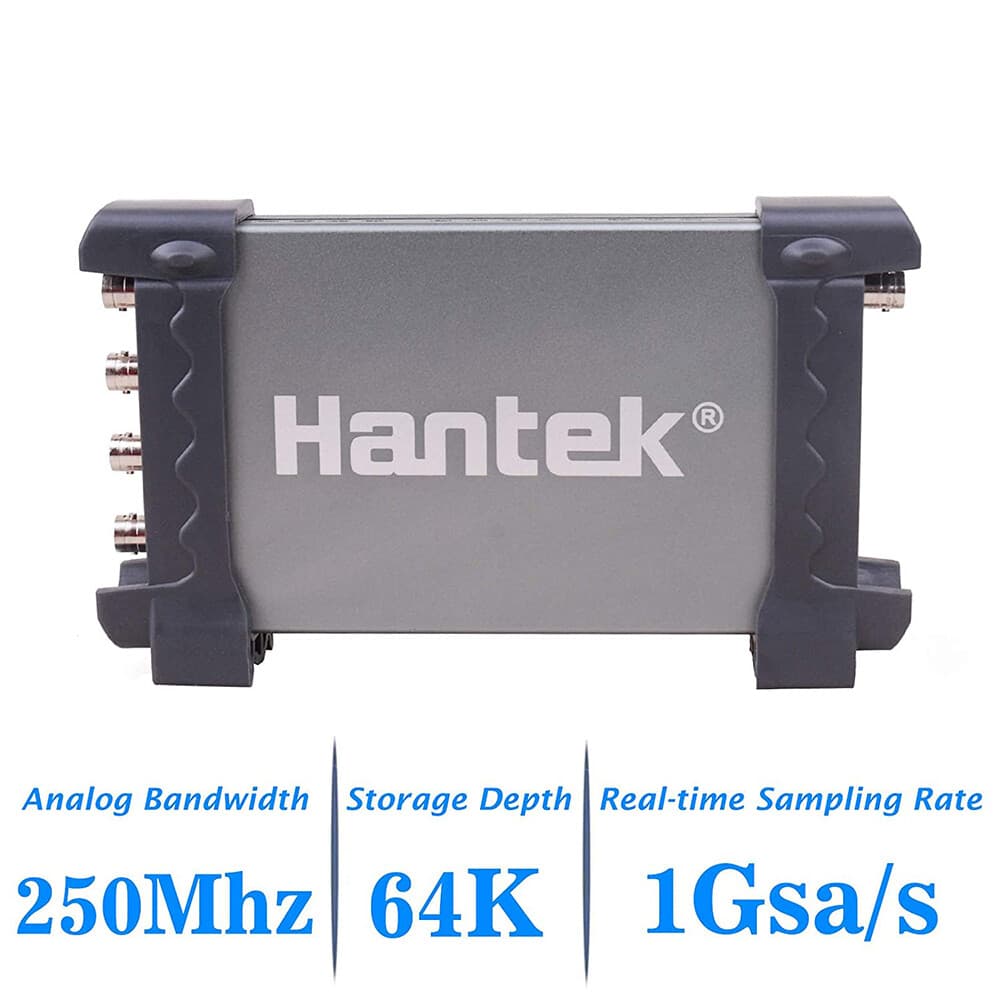 HANTEK 4CH Oscilloscope 6254BD Waveform Generator 250MHz Bandwidth 1GSa/s Sample 2
