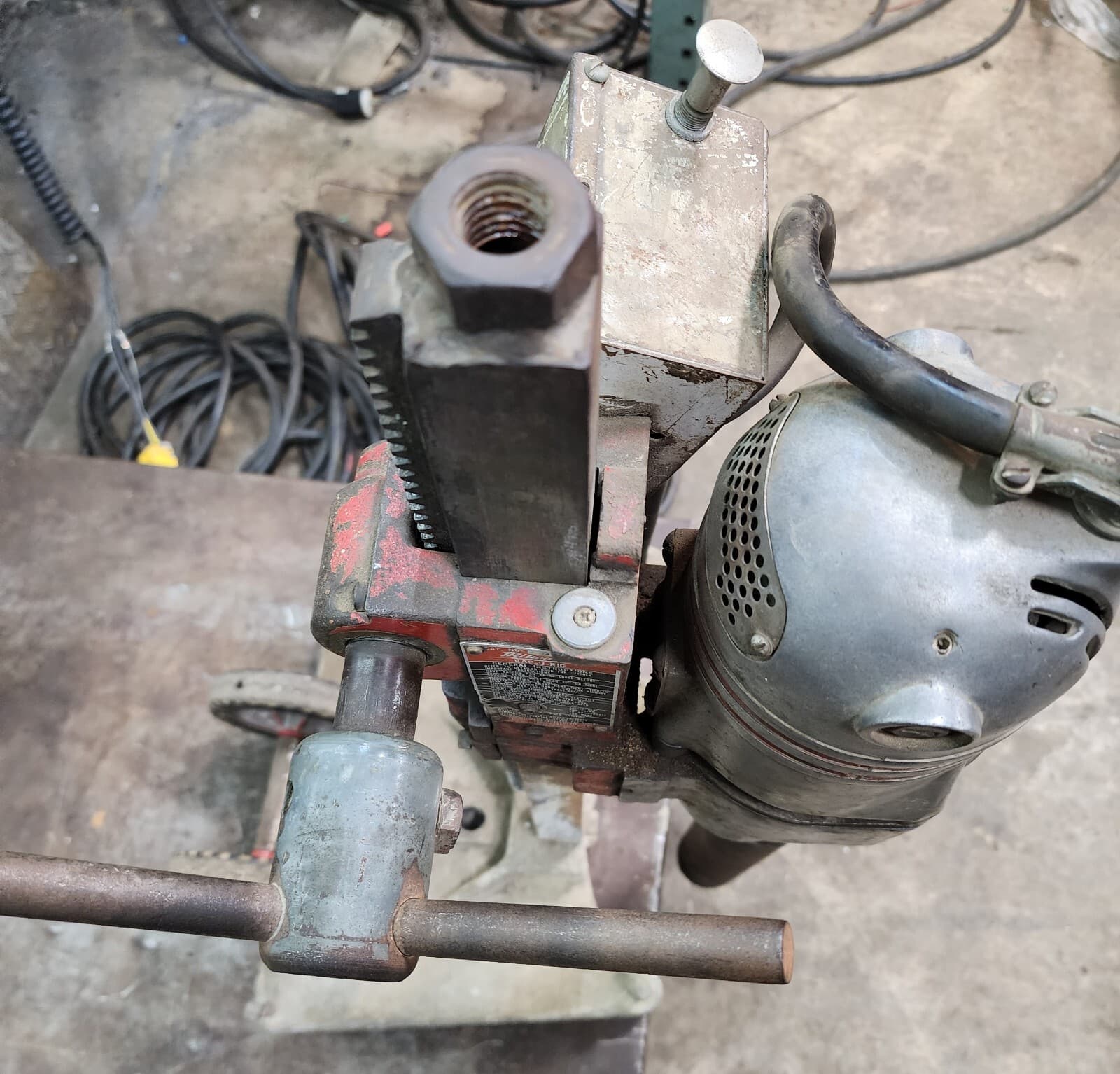 Milwaukee Vac-U-Rig 4110 & Dymodrill 4030 2 speed 2-1/2" to 8" Capacity [E6F] 5