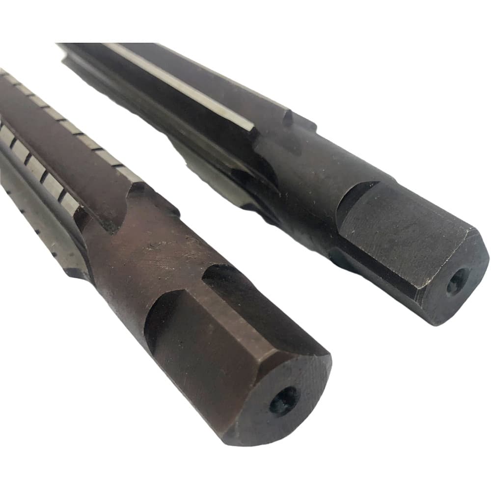 US New MT3 No.3 Straight Shank Morse Taper Reamer Set Roughing Finishing Fine 4