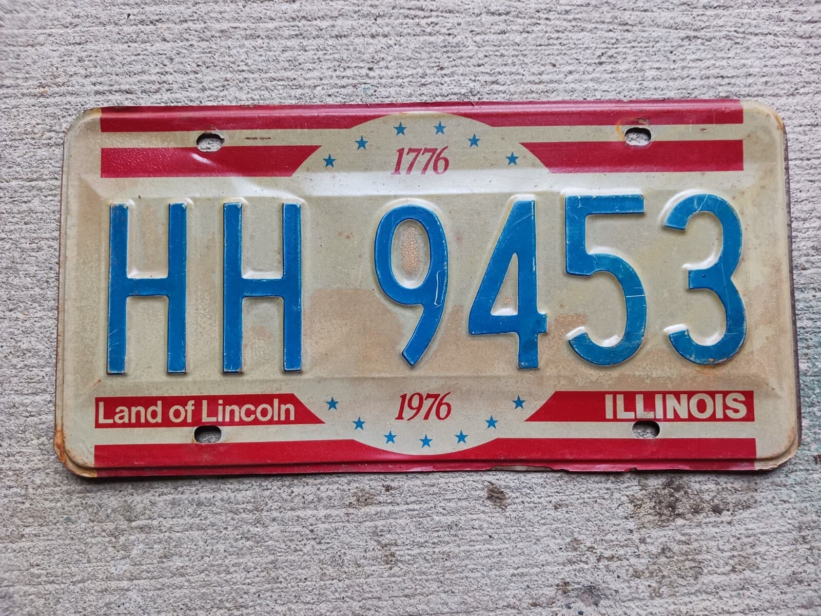 20 Illinois 1976 Bicentennial License Plates Lot Collecting or Decorating 6