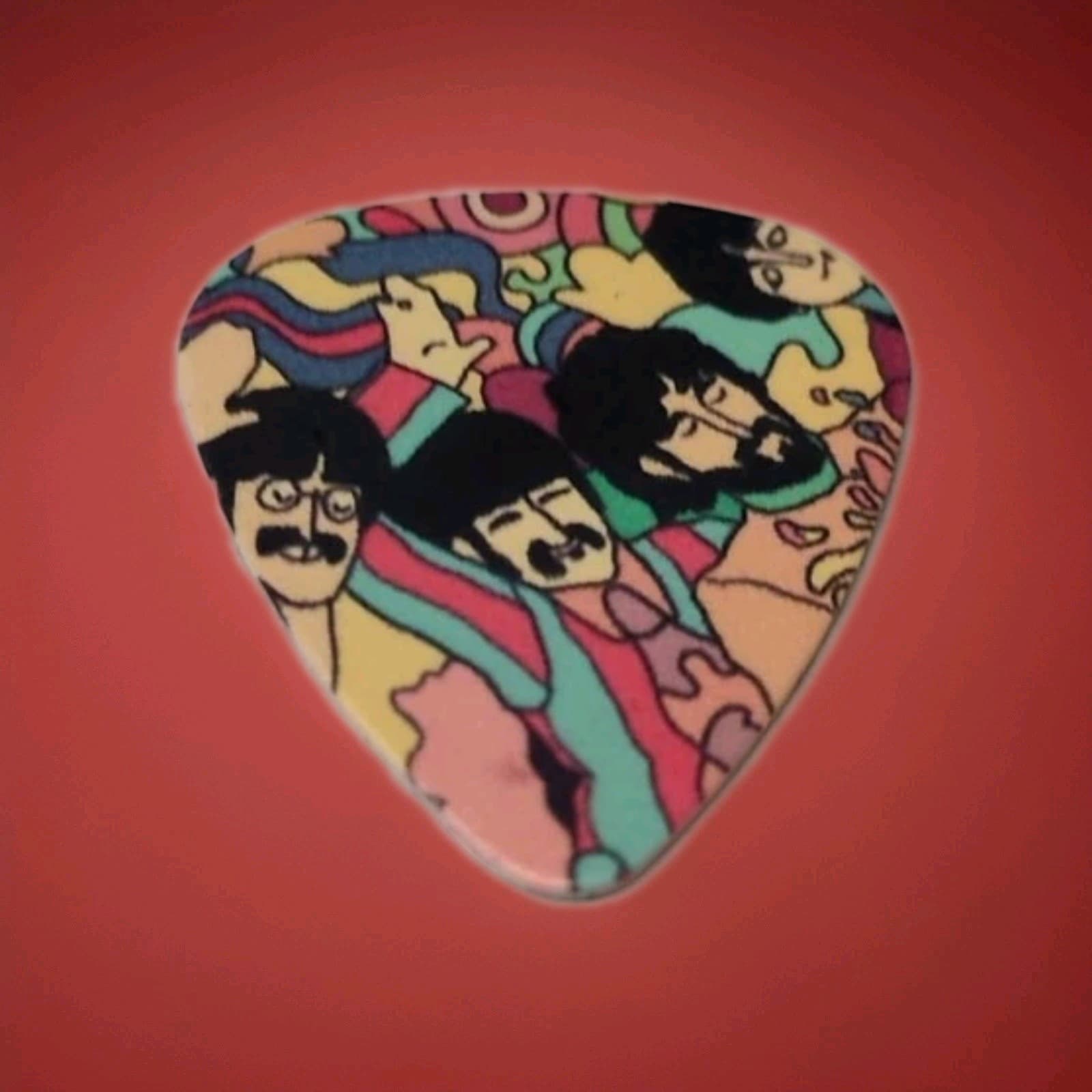 The Beatles Guitar Pick Collectible Guitar Pick, Paul McCartney John Lennon  4