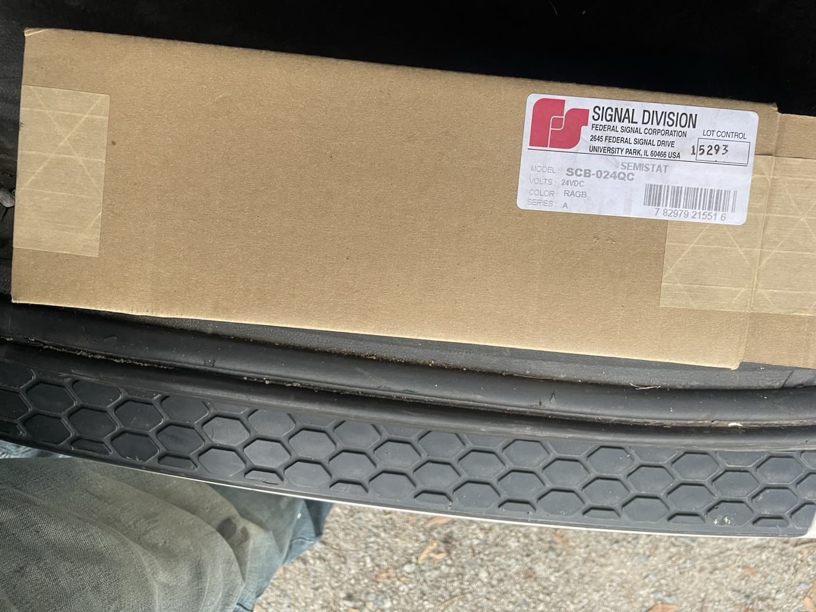 Federal Signal SCB-024QC Direct I/O SemiStat LED Signal Light Status Display