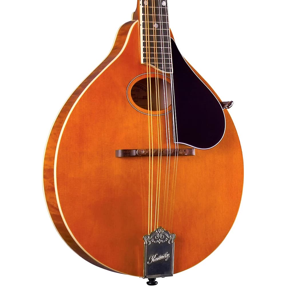 Kentucky KM-272 Deluxe Oval Hole A-Style Mandolin Transparent Amber 3