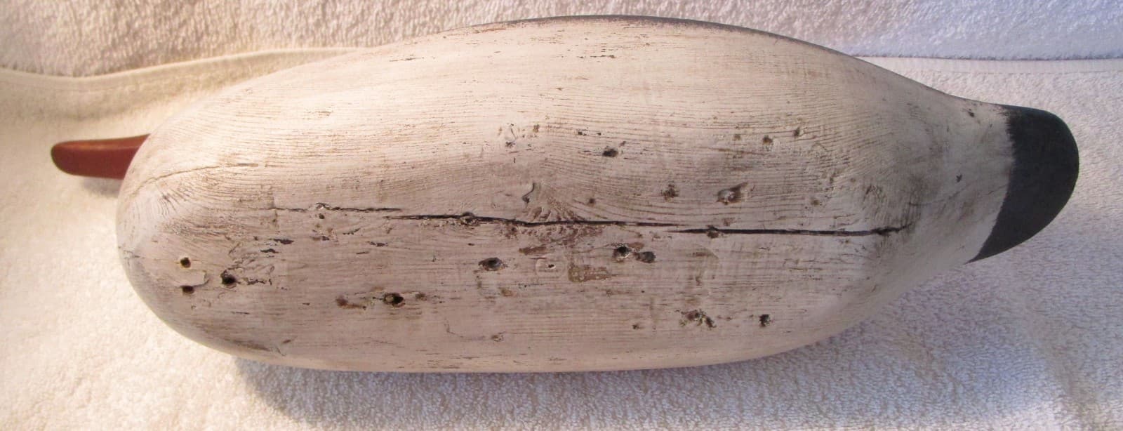 Spectacular Restored Mason Glass EYE Drake Merganser Duck Decoy - Hunting Decoys 4