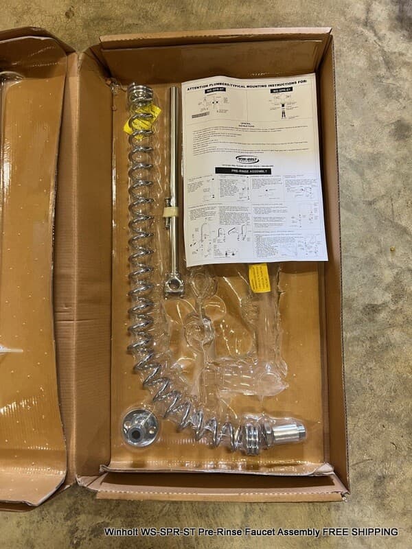 Winholt WS-SPR-ST Pre-Rinse Faucet Assembly FREE SHIPPING 3