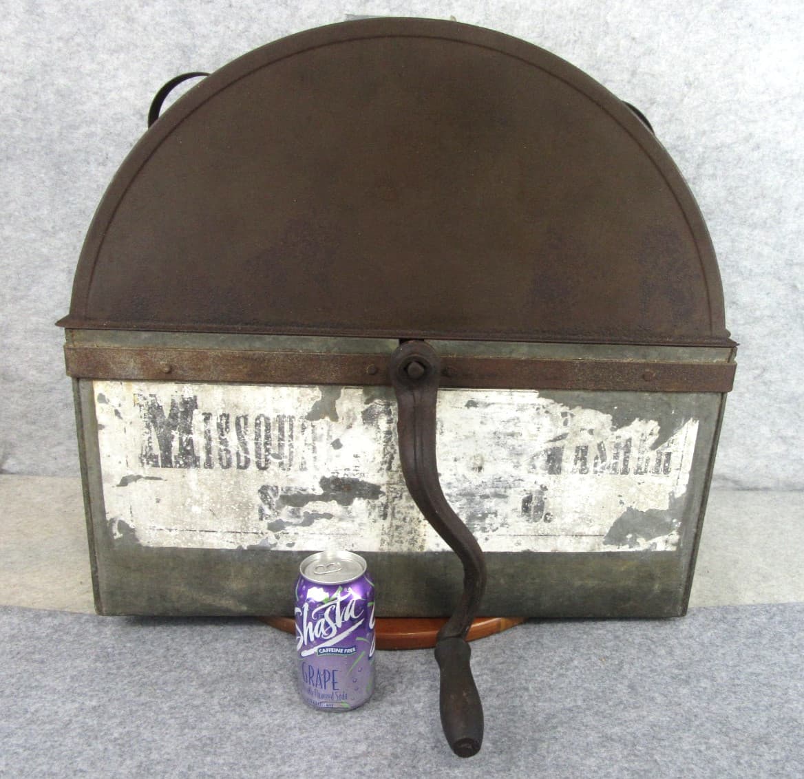 RARE Antique Missouri Stove Top Victorian Steam Hand Crank Washing Machine 3