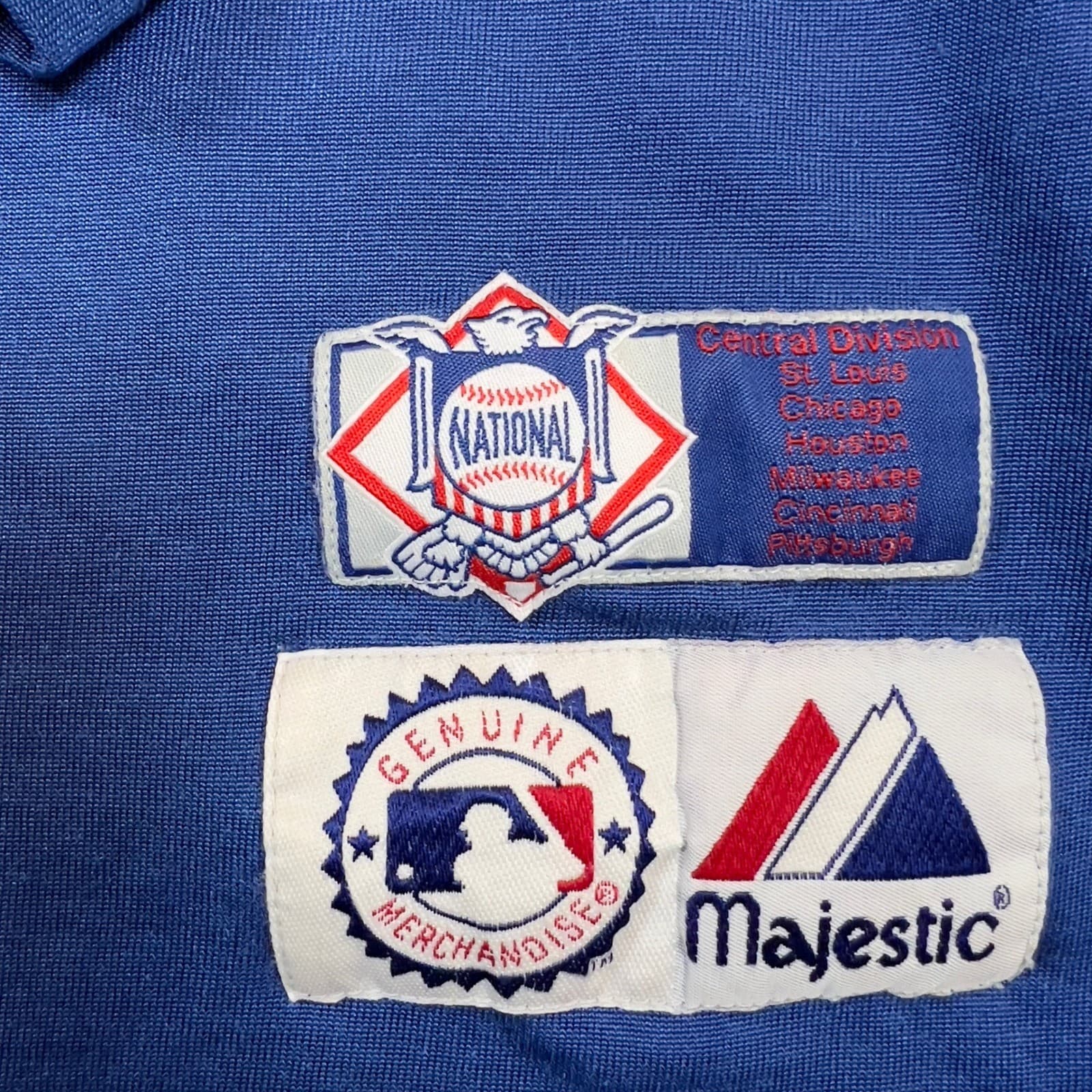 Vintage Majestic Chicago Cubs MLB Long Sleeve Shirt Mens Baseball Size XL 4