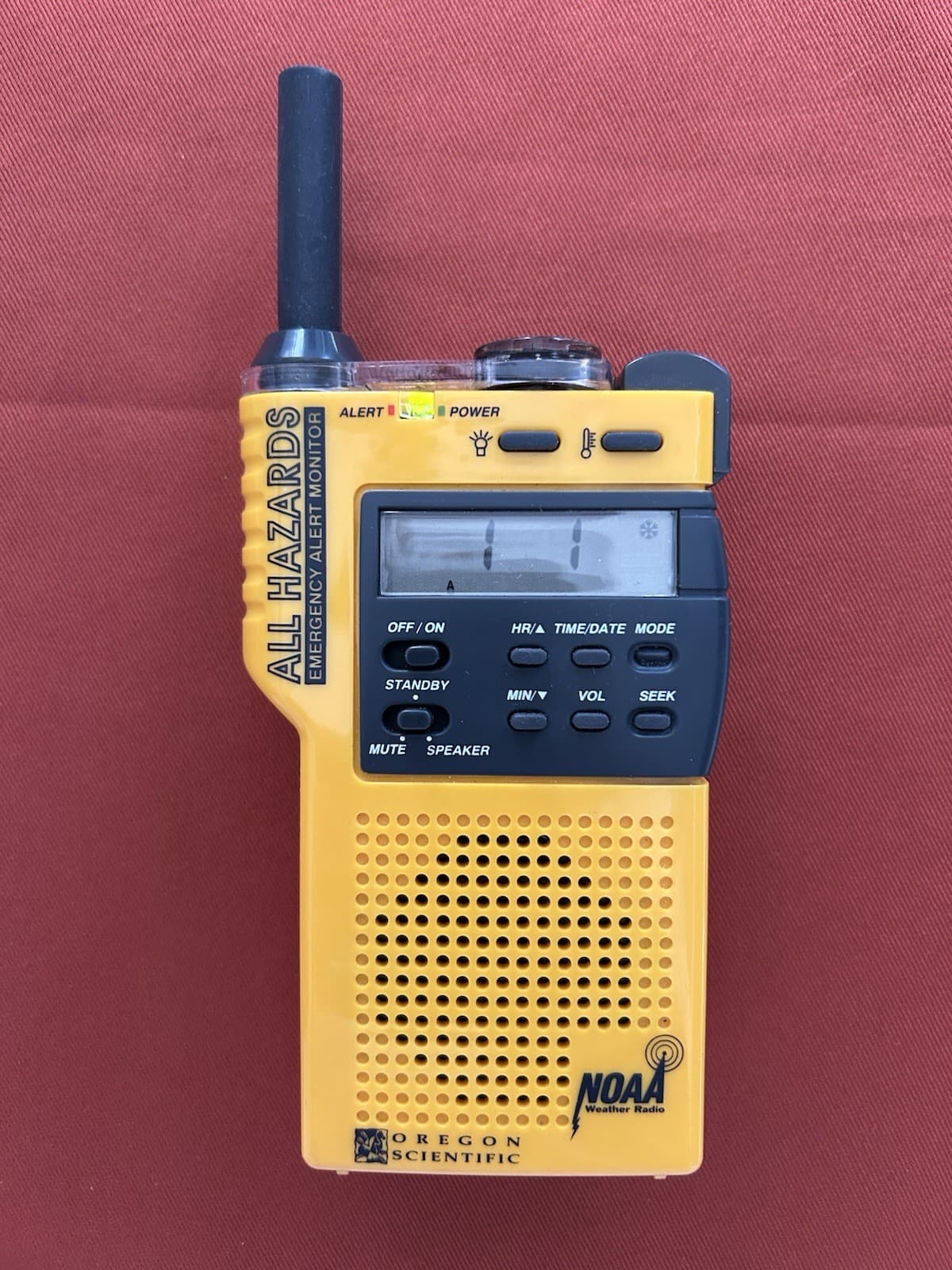 Oregon Scientific Radio NOAA All Hazard Emergency Alert Monitor WR 8000 Tested 2