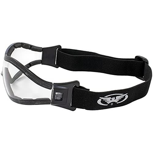  Z-33 Foam Padded Anti-Fog Motorcycle ATV Riding Paintball Clear and Smoke 4