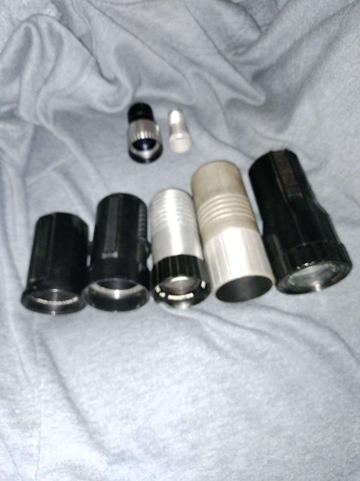 Projection Lens Lot Of 7 Random Lenses As Pictured