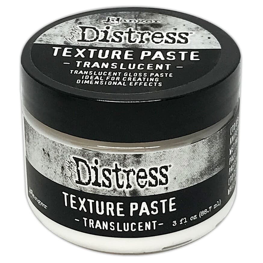 Tim Holtz Distress Texture Paste 3oz-Translucent (Pack of 4)
