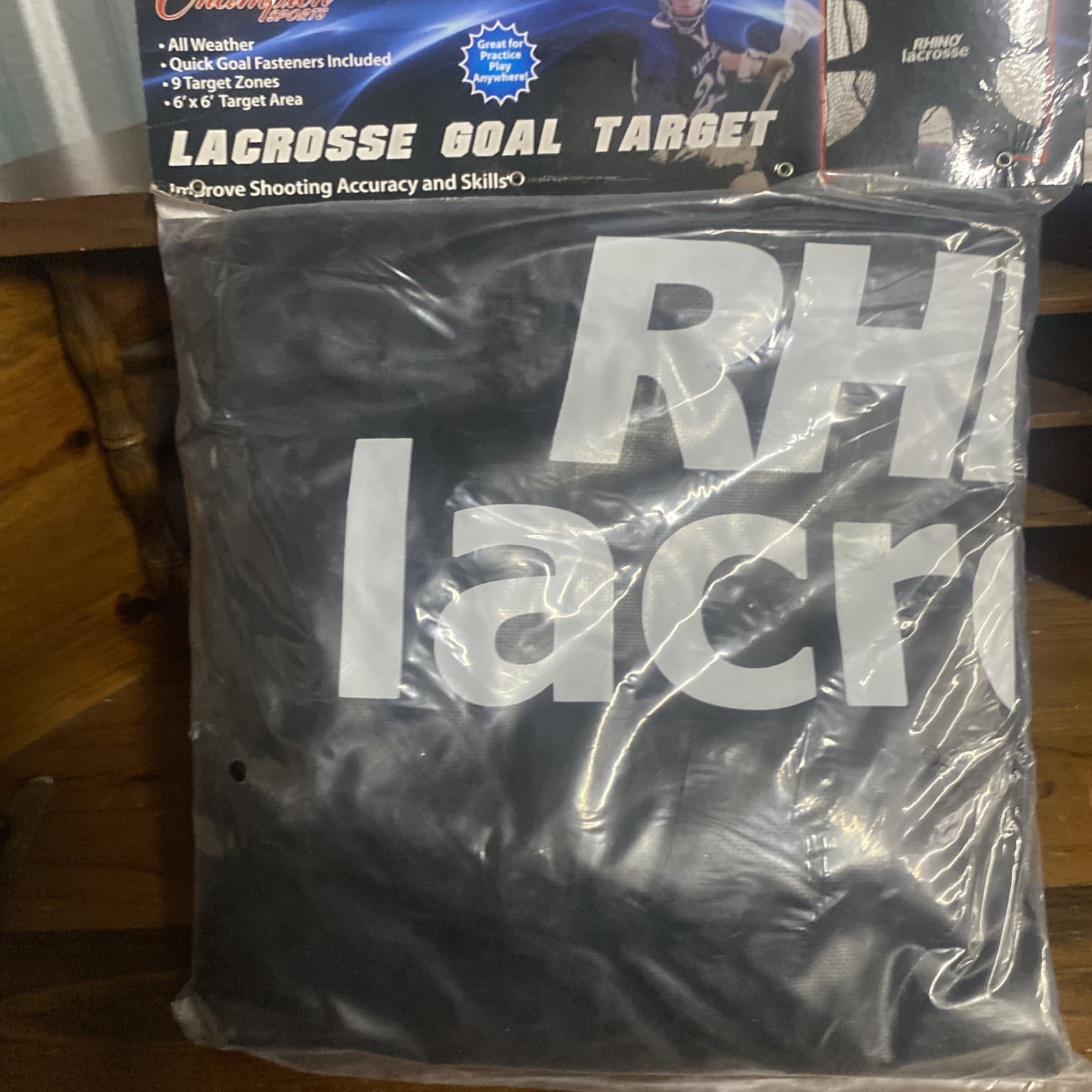 Champion Sports Lacrosse Goal Target - Sealed 4