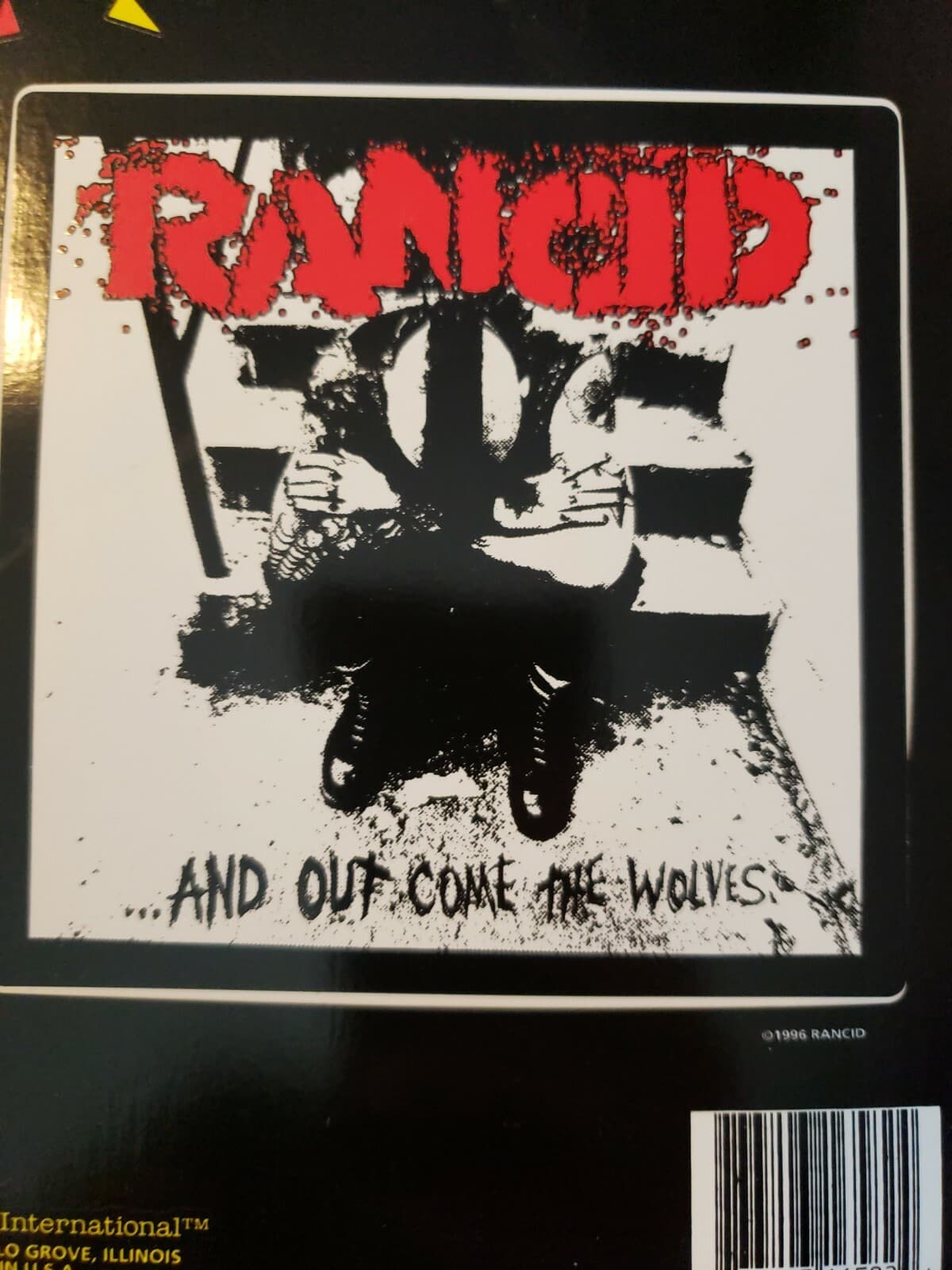 Rancid Sticker Decal NOS  3