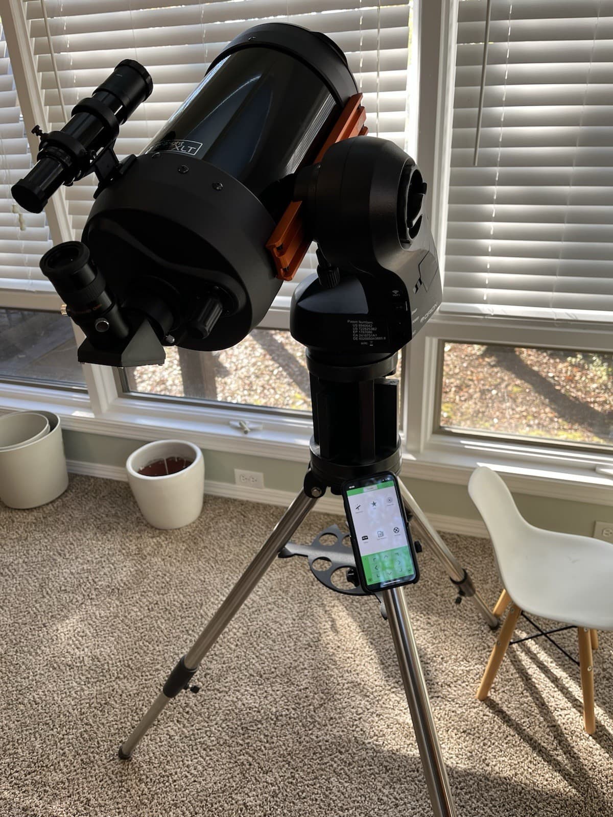 Celestron C6 telescope with Orion Computerized Goto mount with Wifi. 5