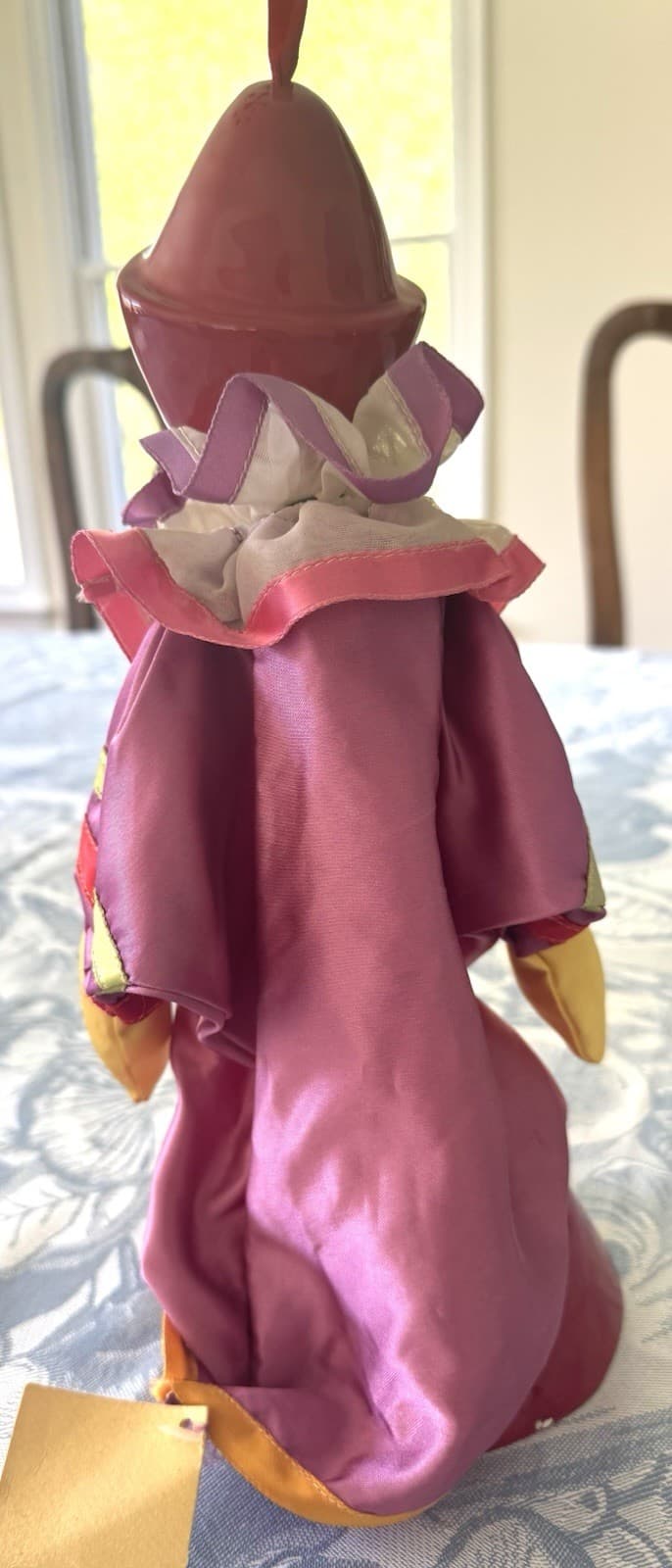 Ceramic Clown Puppet Mask Wall Art 1980s Cast of Thousands Vintage Pierrot Clown 6