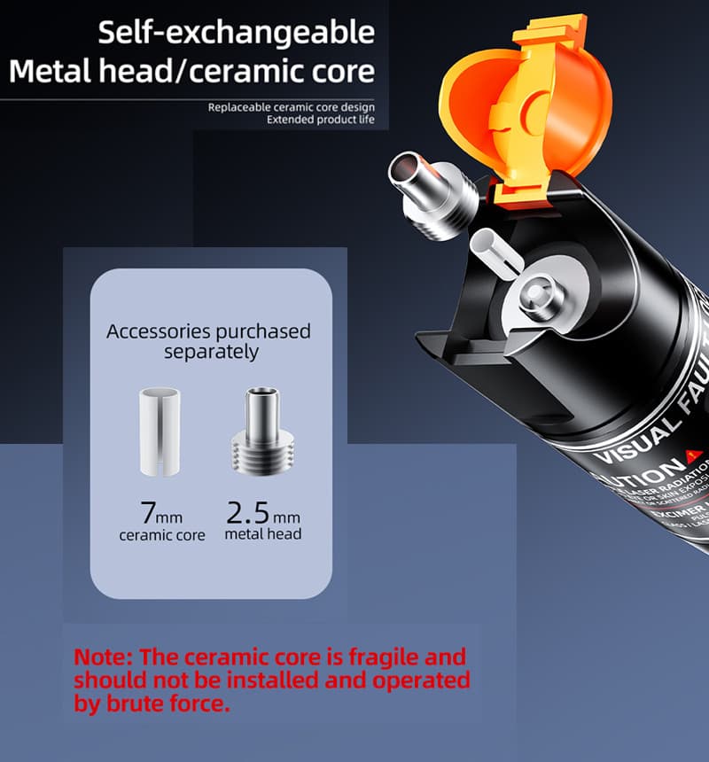 10KM Fibre Optical Visual Fault Locator 10km VFL Test Pen Laser Fault Testing 2