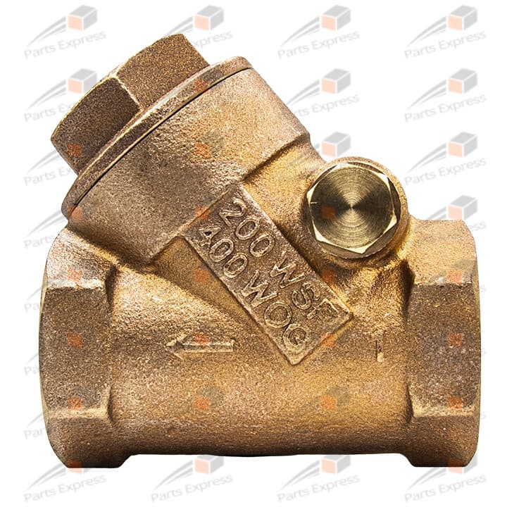 1" SWING CHECK VALVE (BRONZE, 200 WSP) FOR HIGH PRESSURE STEAM, ASME, #62 4