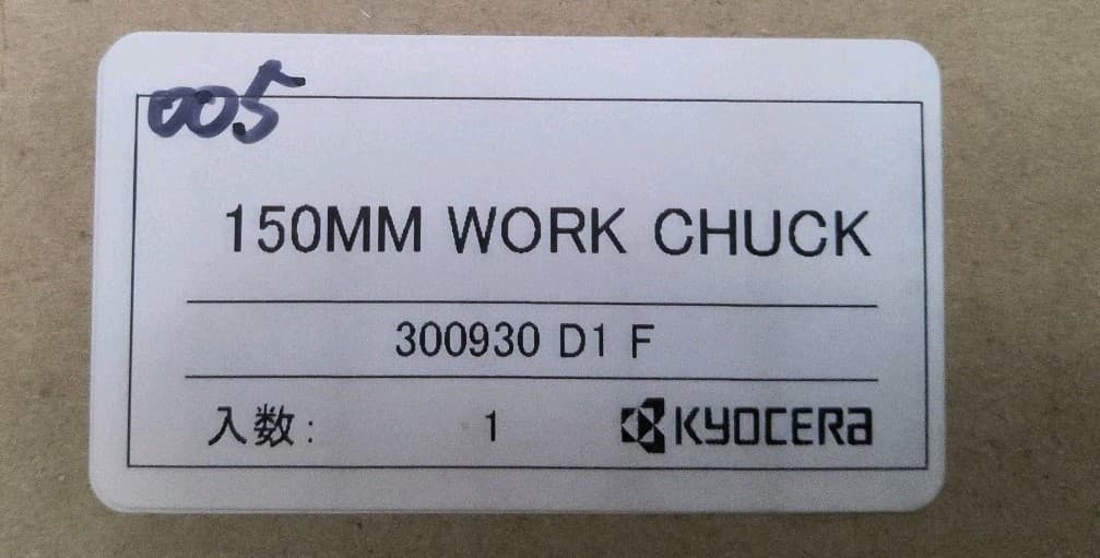 Revasum/Strasbaugh/Lapmaster 7AF/HMG 6"/150m Wafer Grinding Chuck Kyocera  4