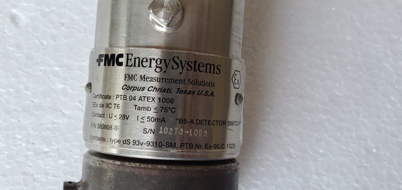 detector switch FMS B5-A Detector Switch P/N 380808-0 new unused 100% made in US 6