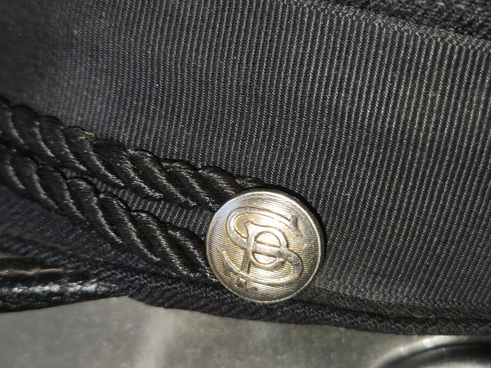 Antique Southern Pacific Brakeman Hat Named Railway Train Conductor Cap Vintage 5