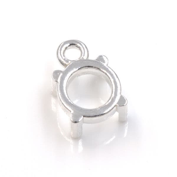 Round Cabochon Dangle Mounting 2