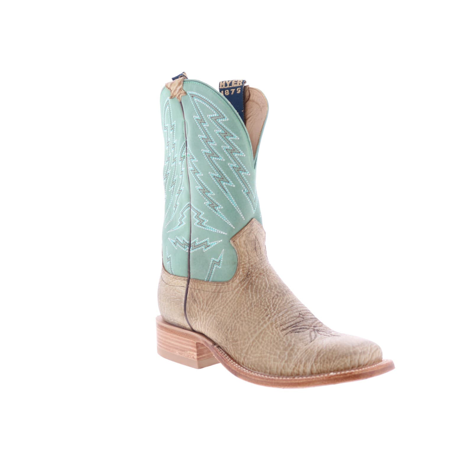 Hyer Hazelton 11" HM11011 Mens Brown Wide Leather Western Cowboy Boots 2