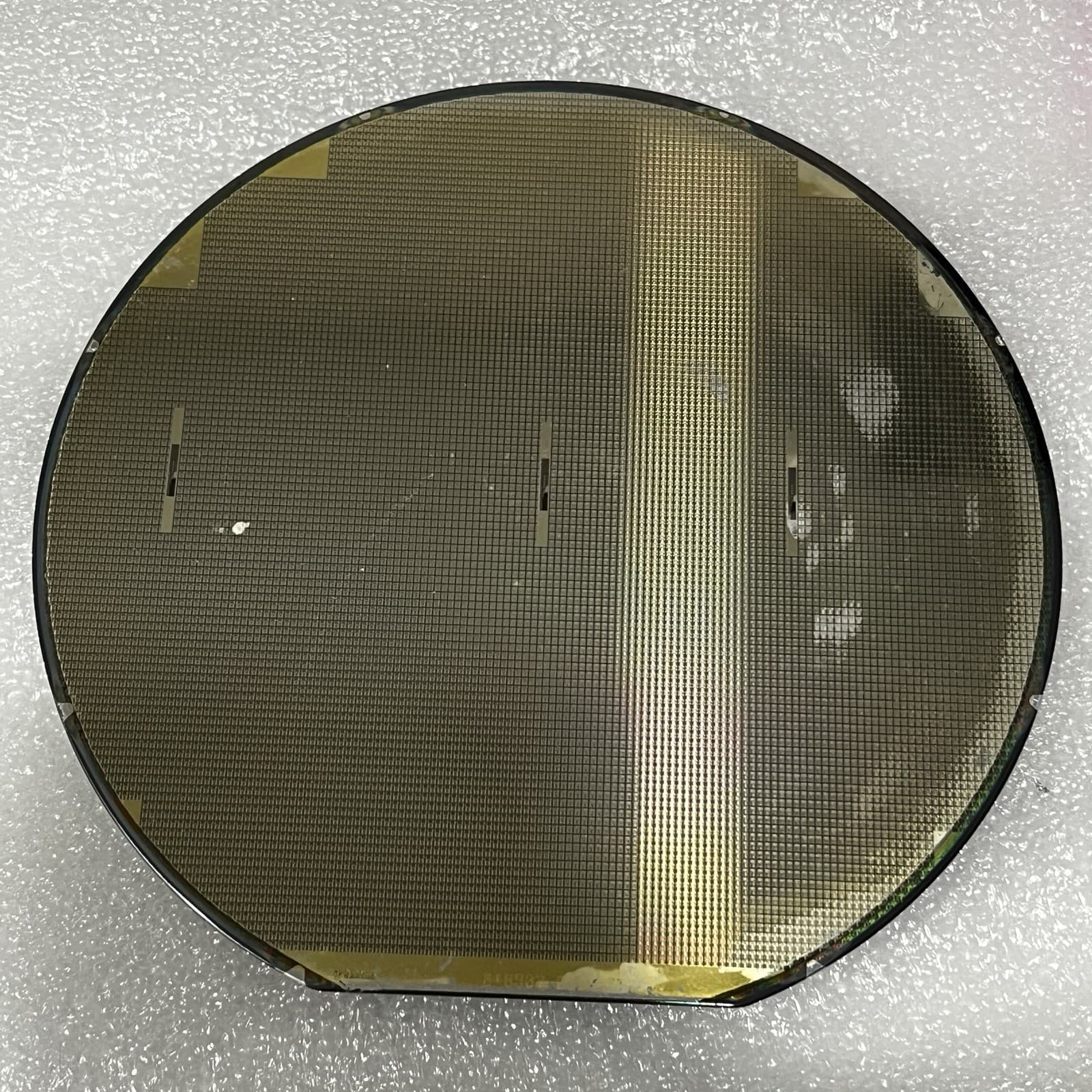 Unknown 6 Inch Patterned Silicon Wafer, Scratches, As Shown 2