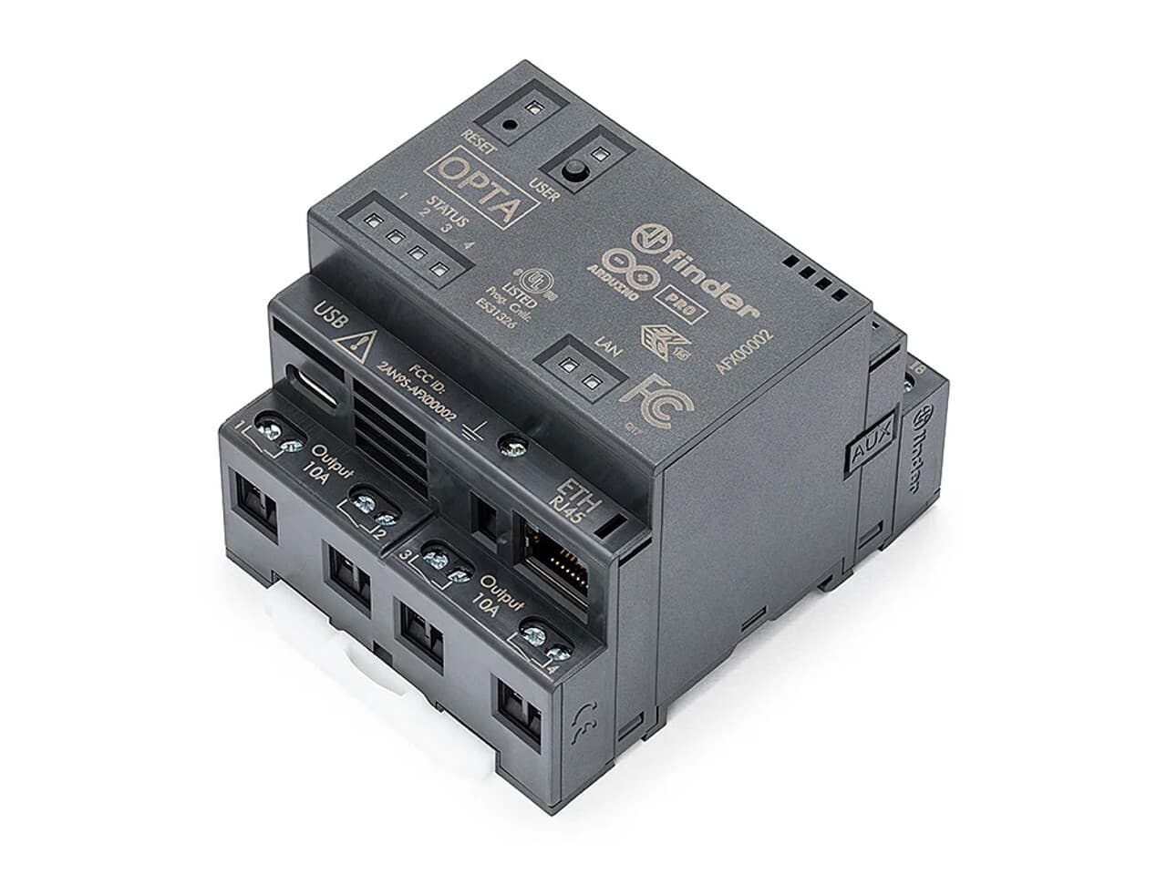 Arduino AFX00002 OPTA WiFi IDE PLC Industrial IoT Ethernet Finder 2