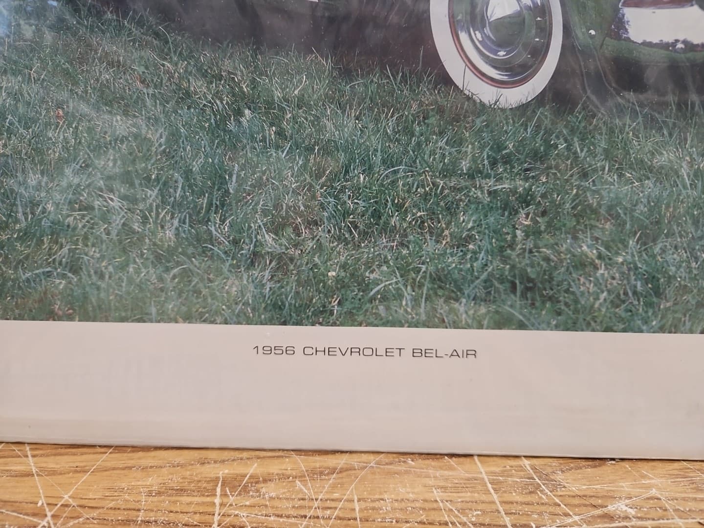 1956 Chevrolet Bel-Air Poster Print VTG Power Graphics NOS 20”x16” Rare HTF!!! 6