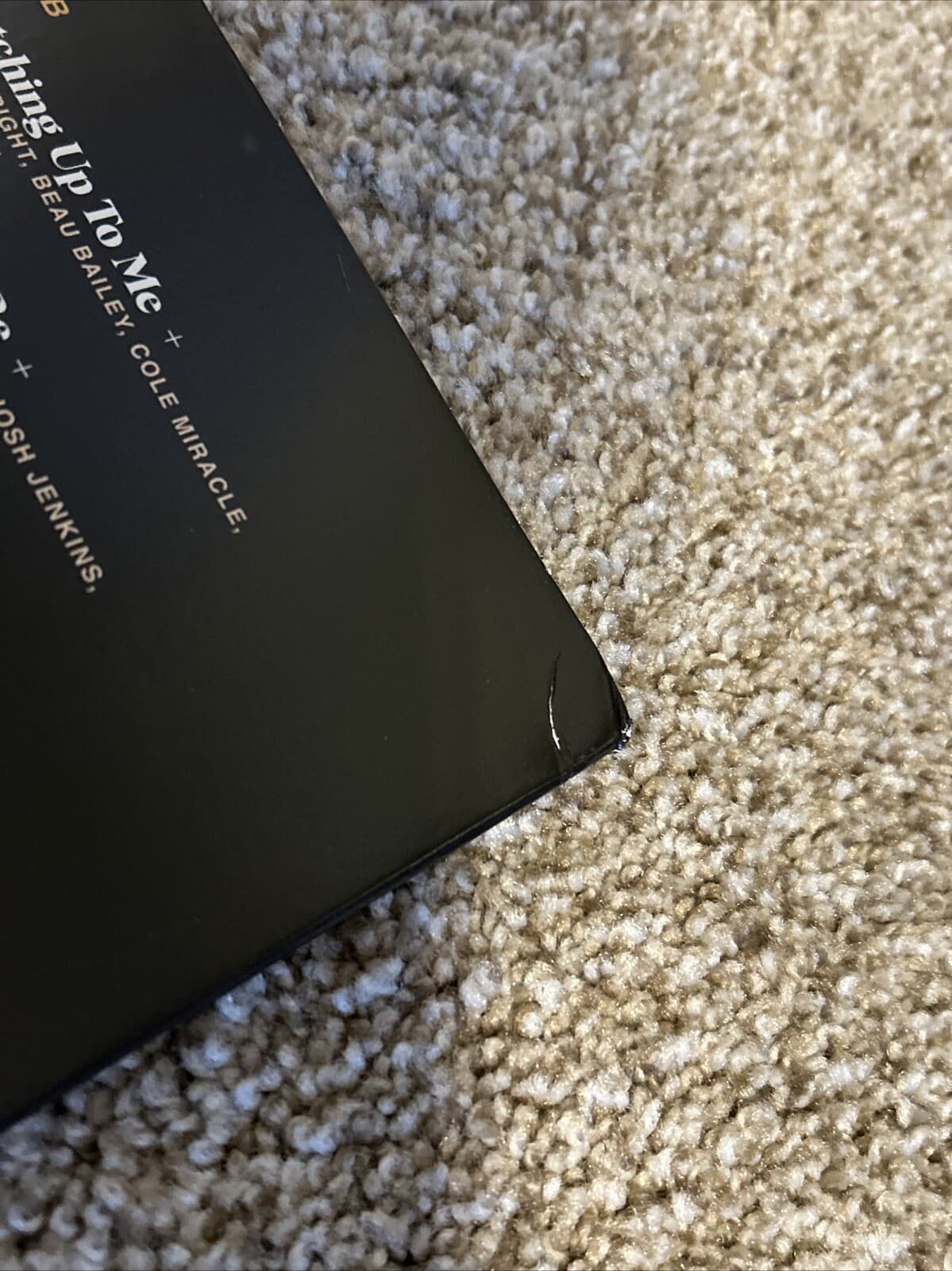 CHASE WRIGHT Letting Go LIMITED EDITION Of 250 Transparent Orange Signed Vinyl 4