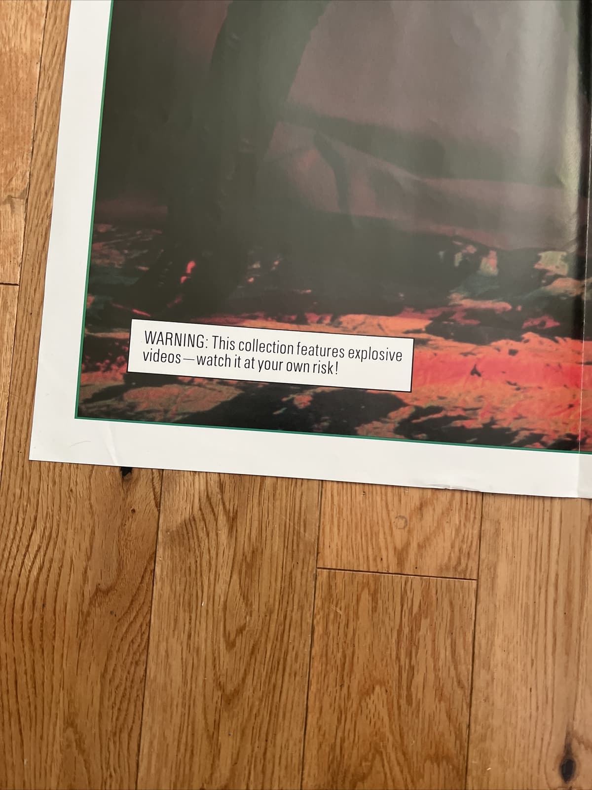 Billy Idol Vital Idol Poster 1987 Vestron MusicVideo USA Fast S/H 2