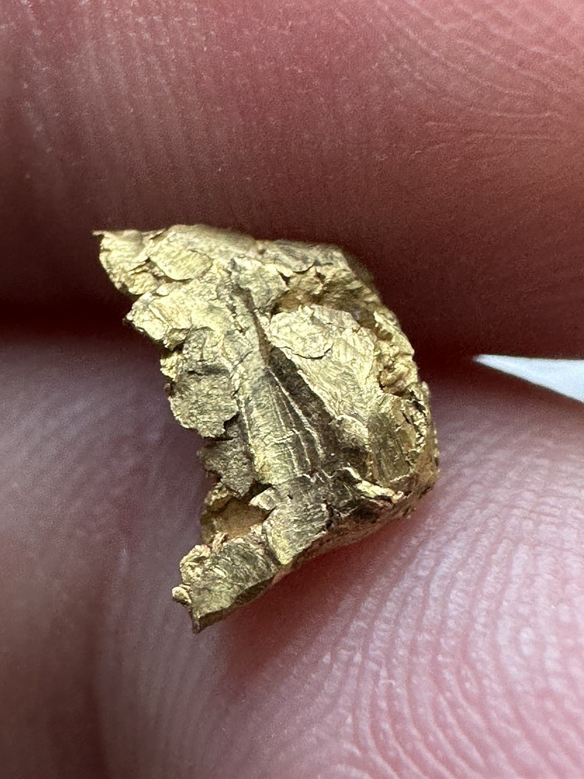 Gold Nugget from Potosi, Bolivia Tupiza Mine, 1.389 grams 5