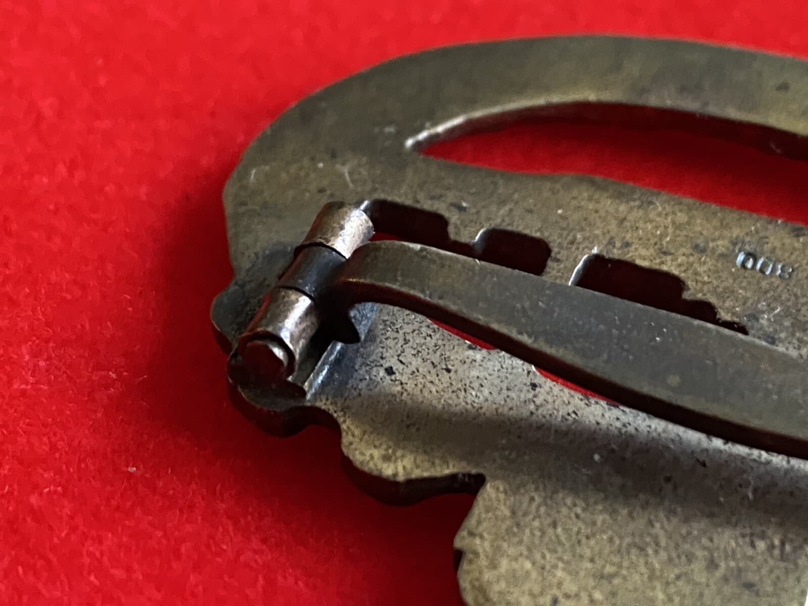 WWI Imperial German U-Boat Badge 800 Silver Private Purchase 5