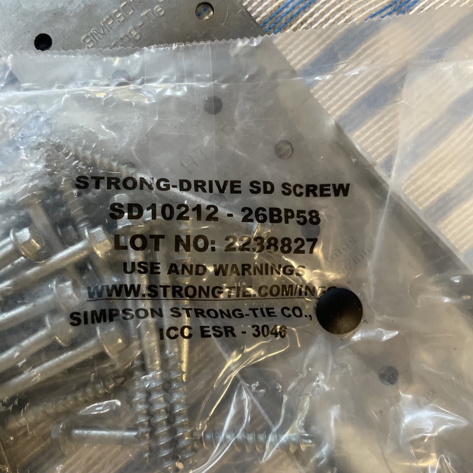 Simpson Strong-Tie HTT5kt Hold Down Heavy Tension Tie - 10 units with hardware 2