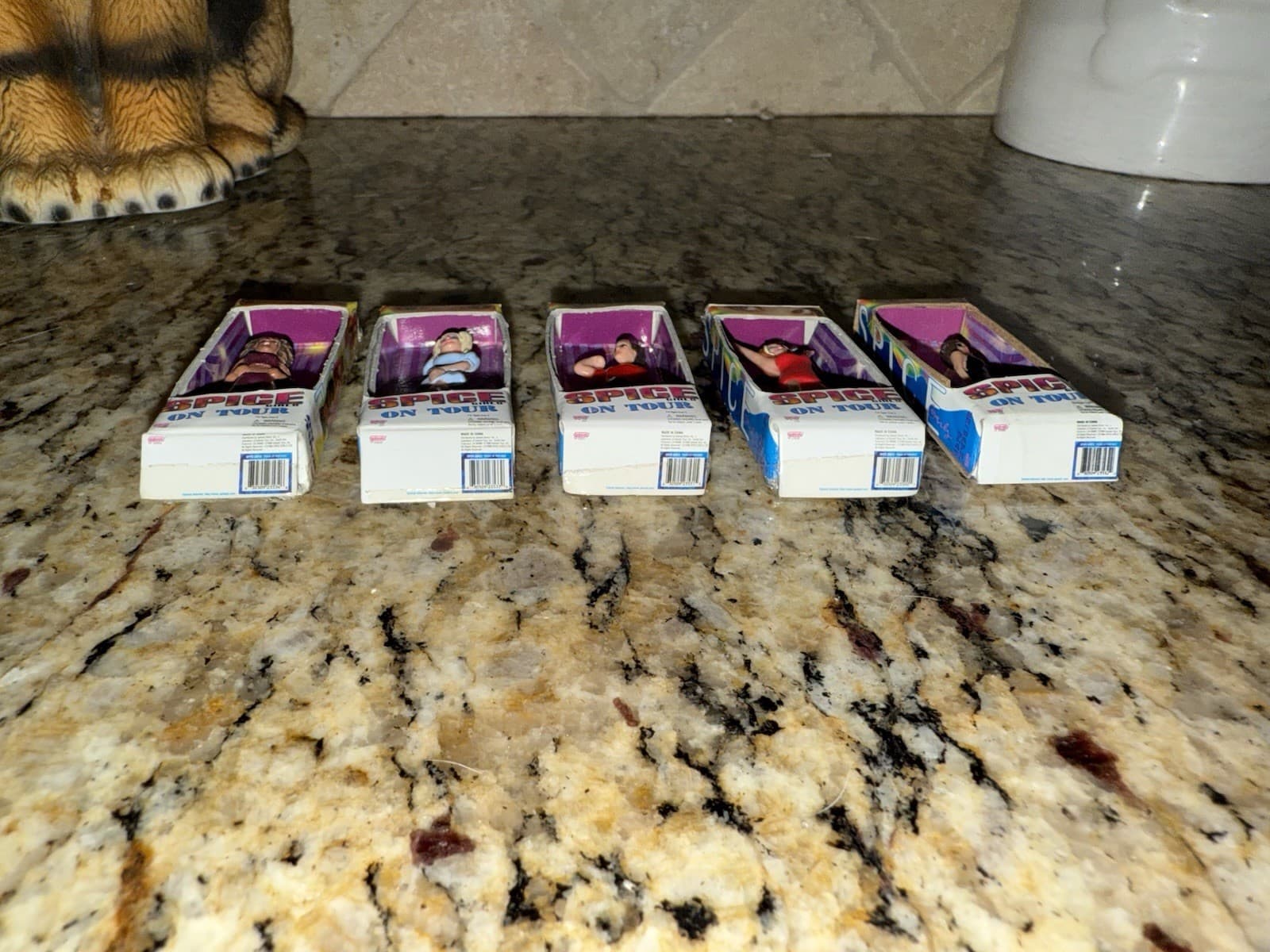 Spice Girls On Tour Mini Dolls Full Set Of 5 3