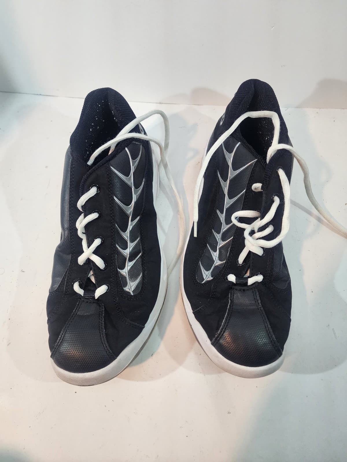 Dexter #B2006-11 Size 8 Men’s Bowling Shoes Black & Gray w Ebonite Dry Dogs