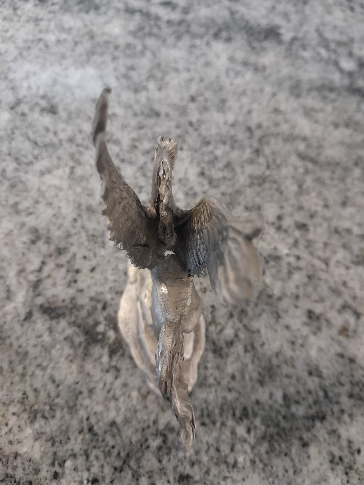 SLN 1980 Pewter Pegasus Flying Horse Collectible Figurine 3.5" by 3.5" 5