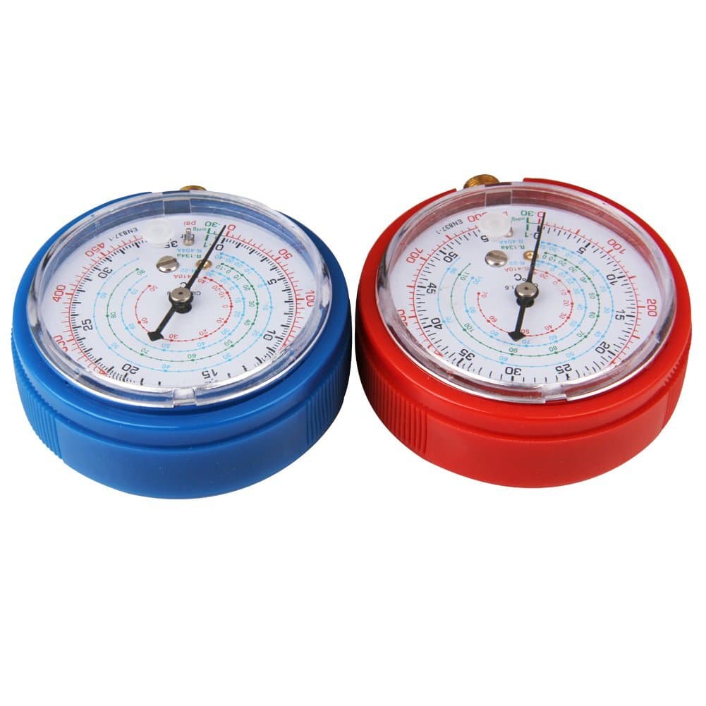 2pack NEW HVAC Air Conditioner Diagnostic Low and High Pressure Gauge PSI KPA US 5