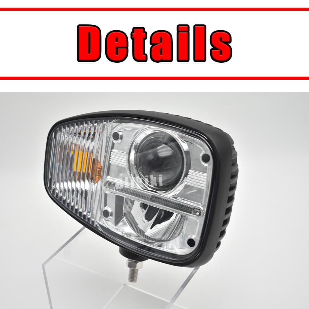 LED Headlight For Caterpillar Skid Steer Loader(s): 236D, 242D, 246C, 246D 5