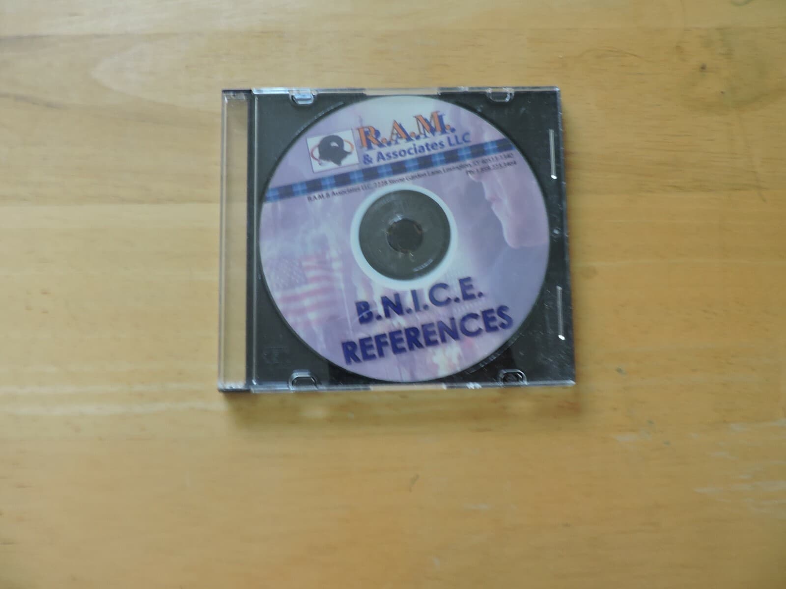 R.A.M. & Associates: B.N.I.C.E. Reference Guide (CD)
