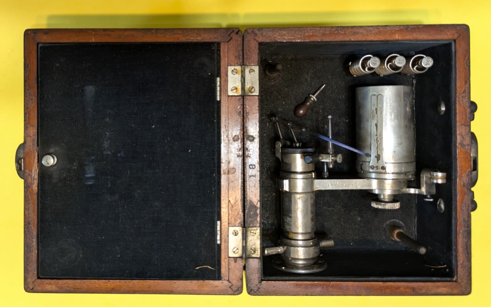 1901 Steam Engine Indicator. Star Brass Manufacturing Co. S/N 218 Boston Nice.