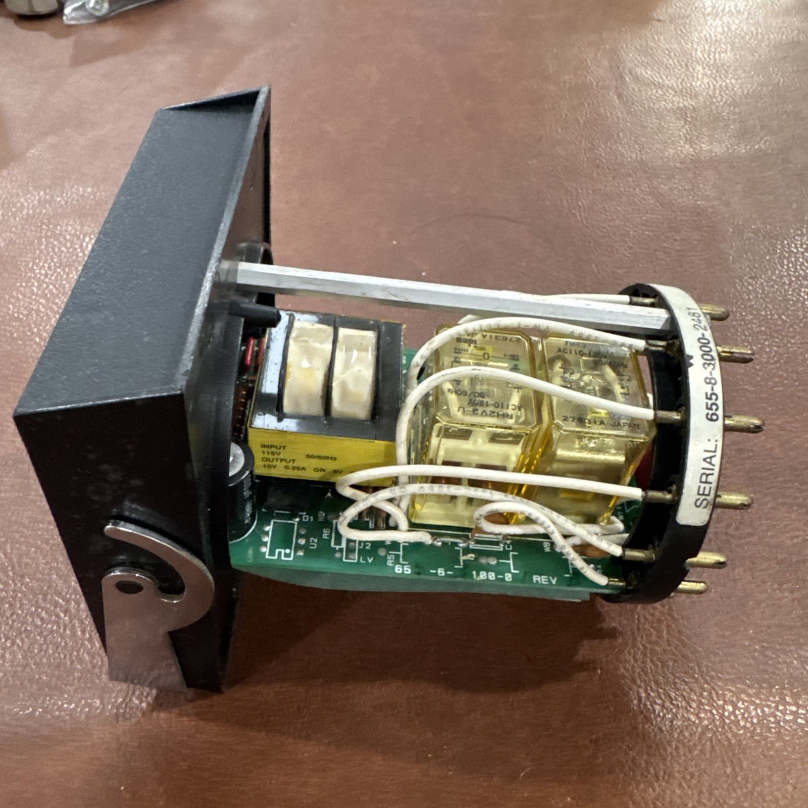 ATC 655-8-3000 Panel MT Digital Timer 120VAC Tenor Microprocessor & Diagram  3