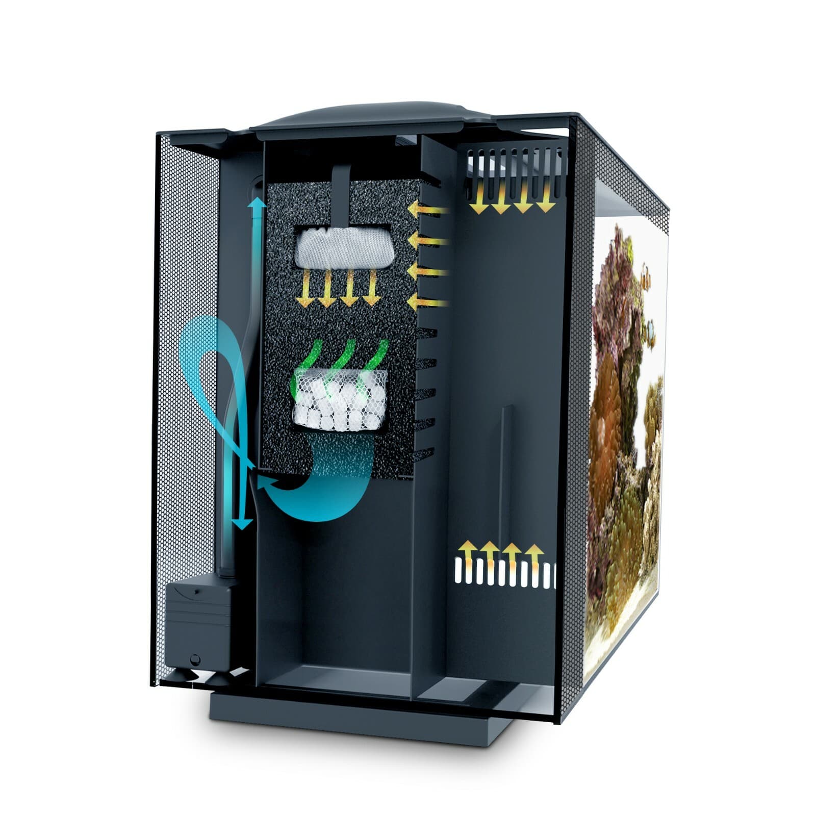 FLUVAL SPEC AQUARIUM KIT – BLACK - 16 GALLON - 10525 3